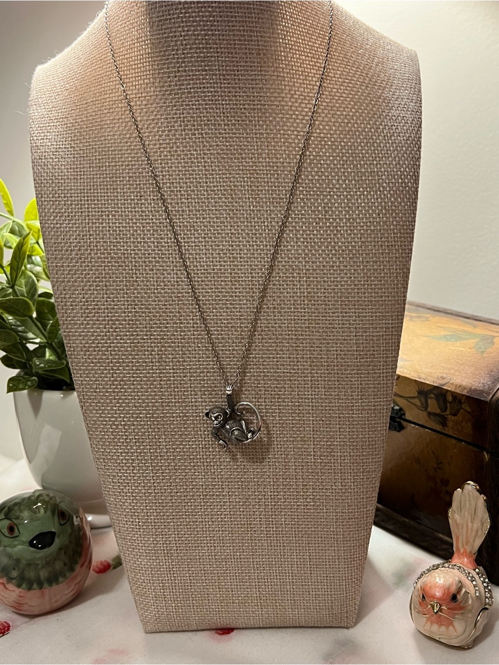 Brighton Monkeying Around Pendant Necklace